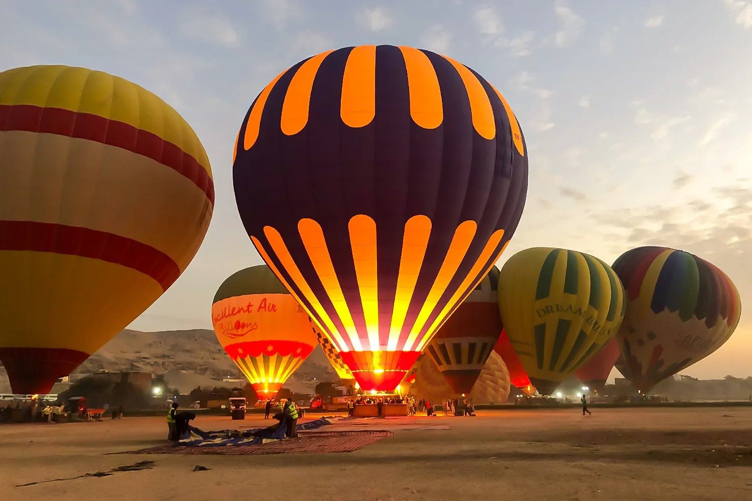 Hot Air Balloon Trip